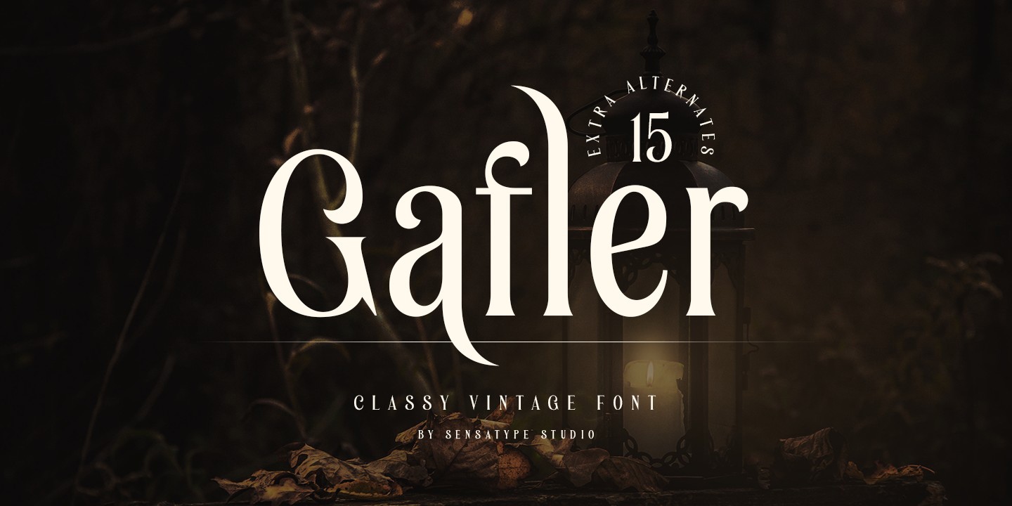 Font Gafler