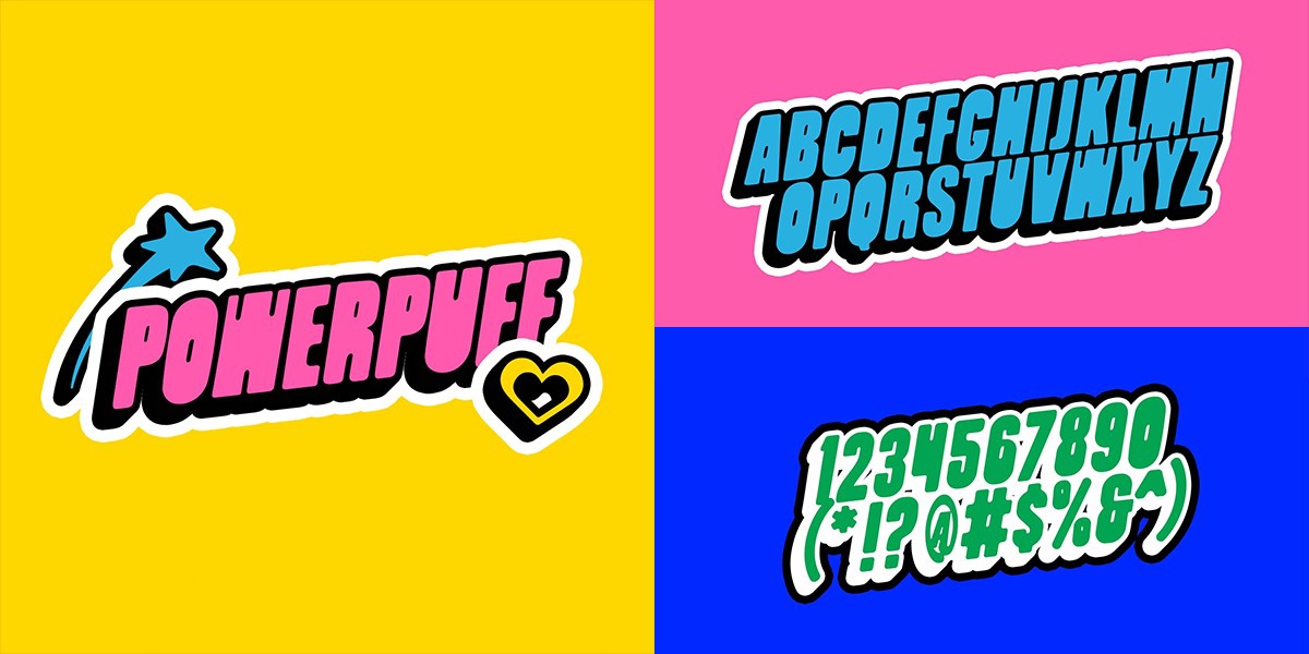 Font PowerPuff