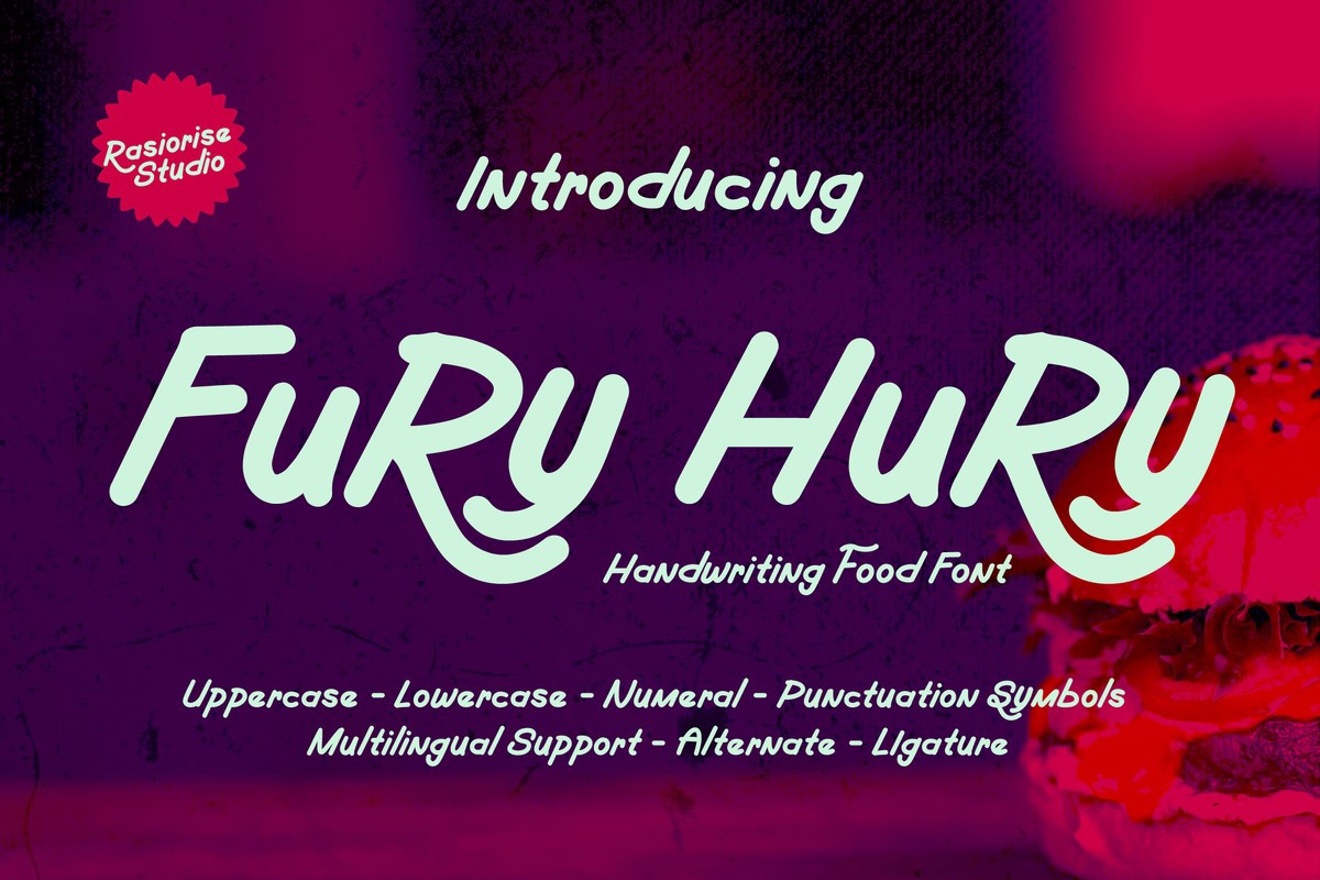 Font Fury Hury