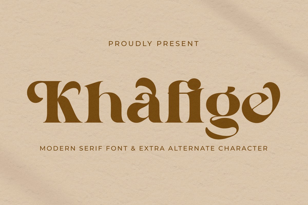 Font Khafige