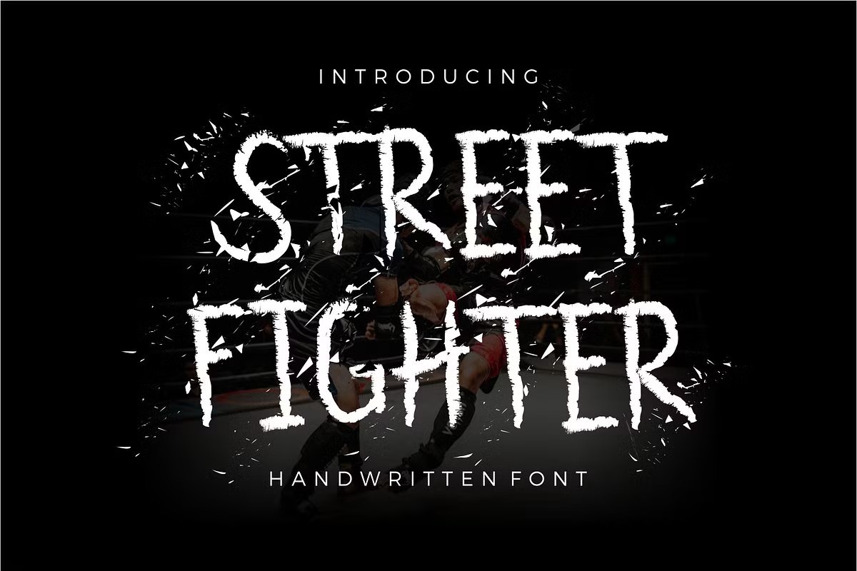 Font Street Fighter