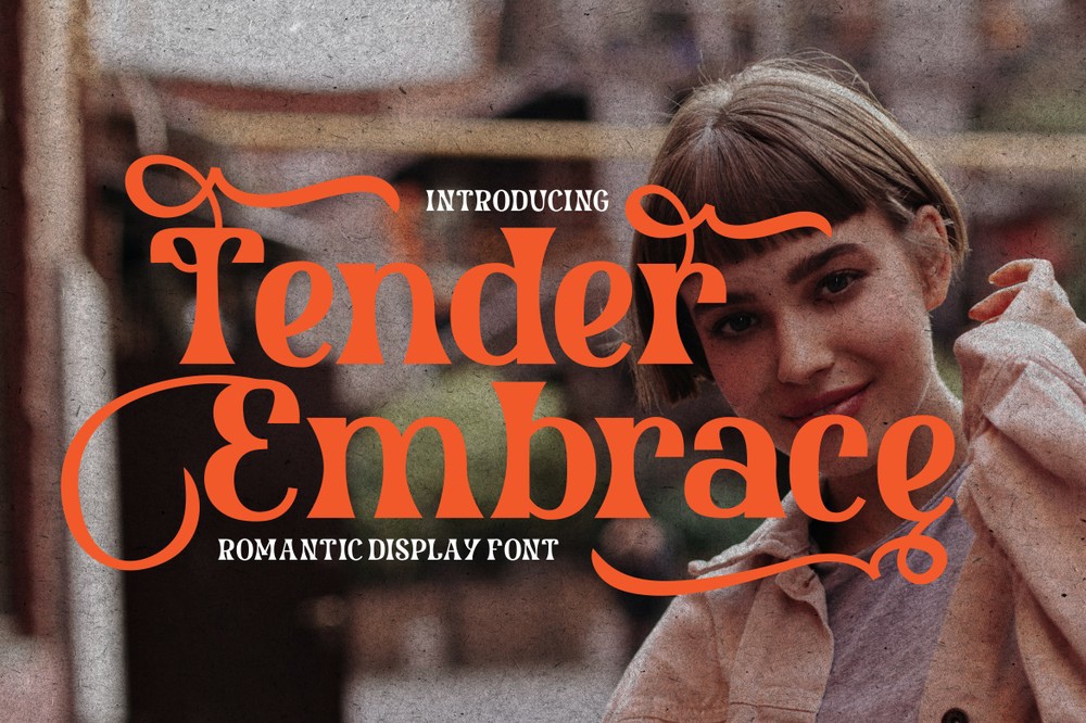 Font Tender Embrace