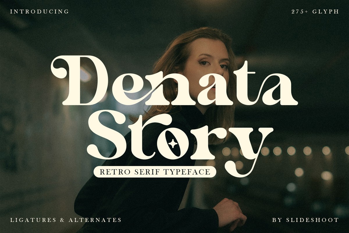 Font Denata Story