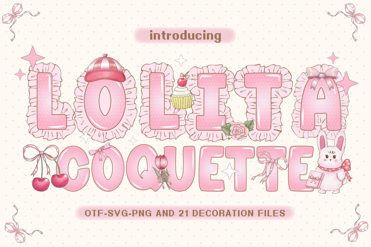 Font Lolita Coquette