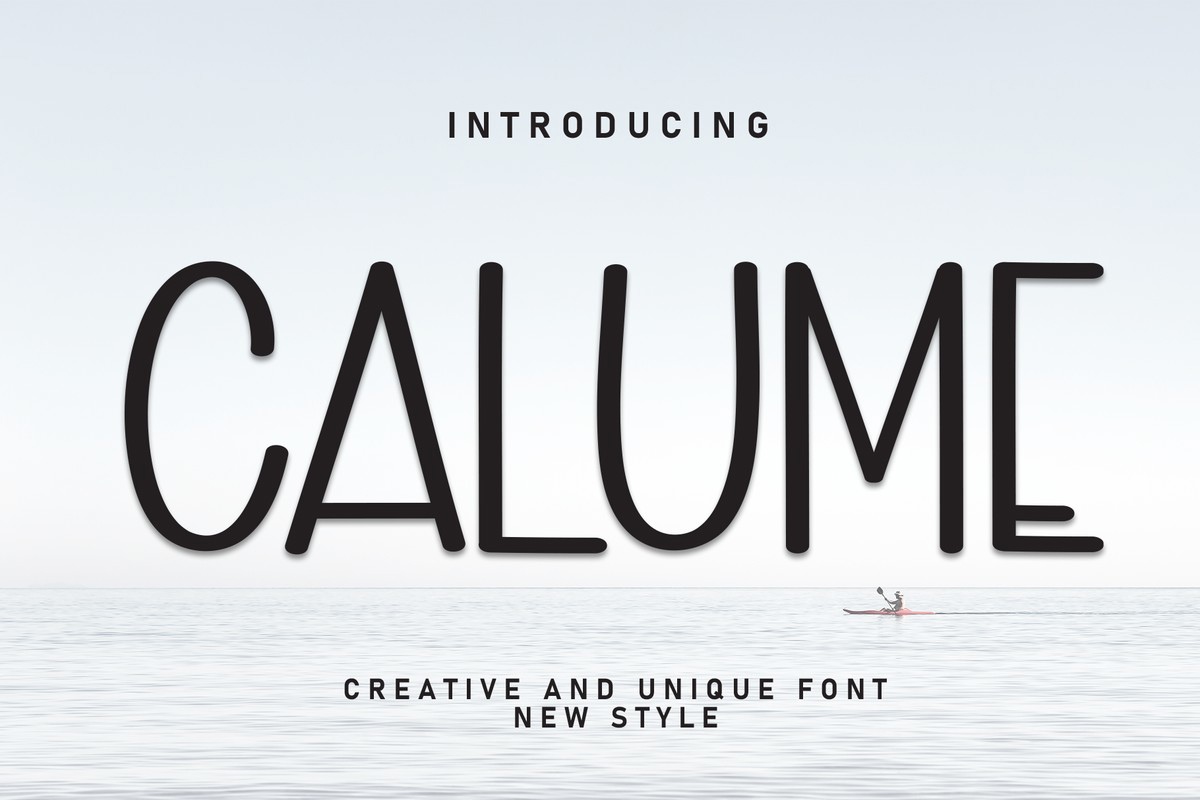 Font Calume