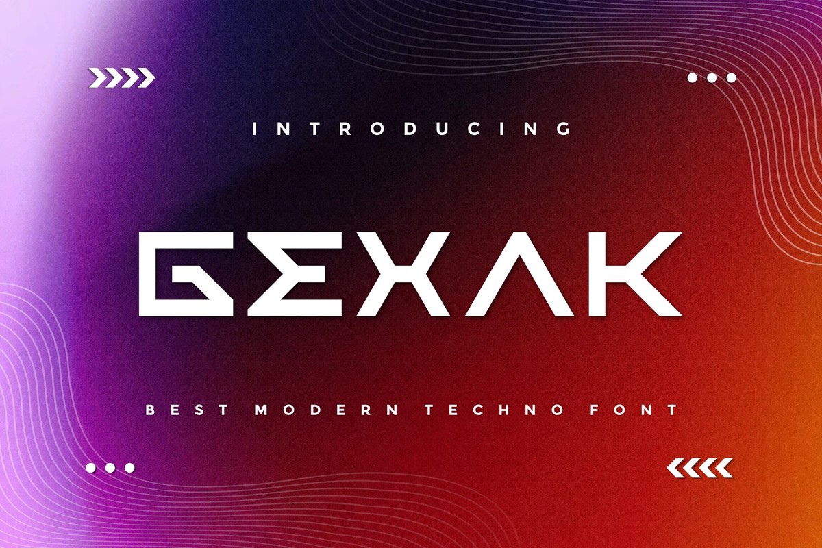 Font Gexak