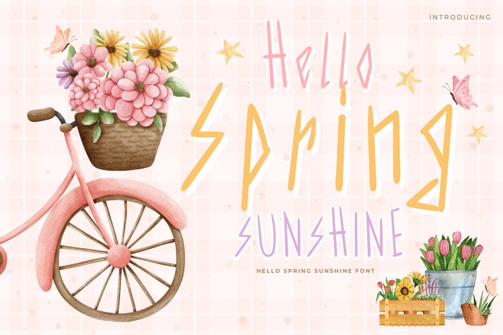 Hello Spring Sunshine