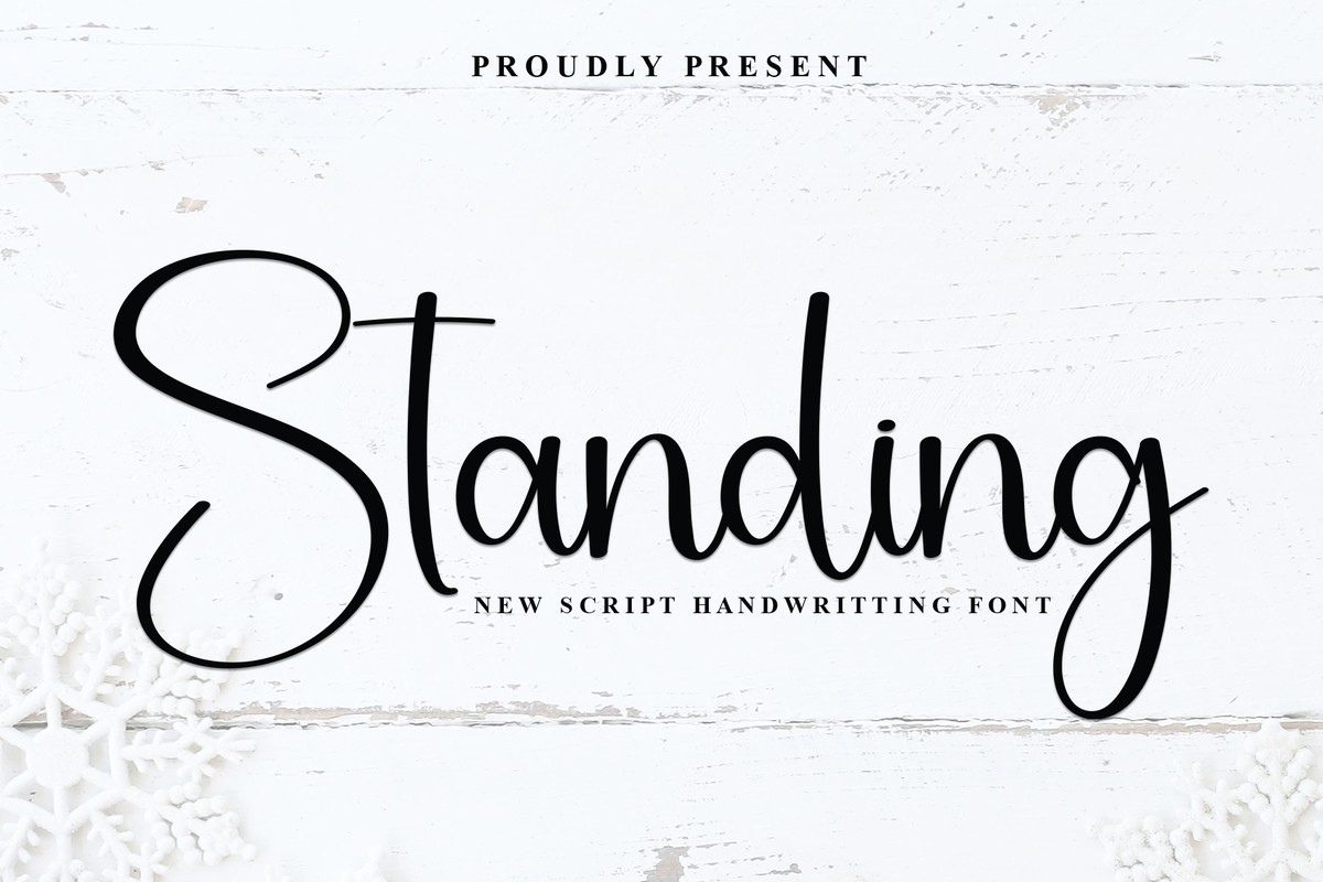 Font Standing