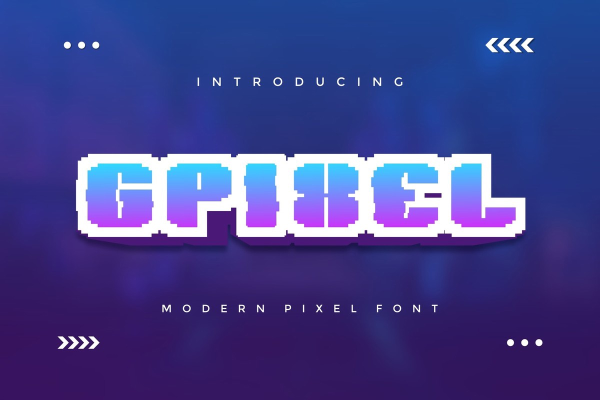 Font Gpixel