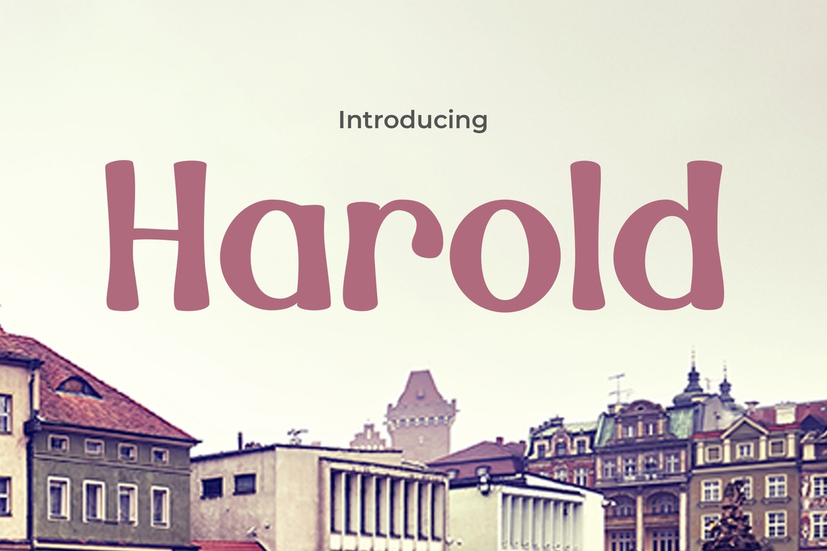 Font Harold