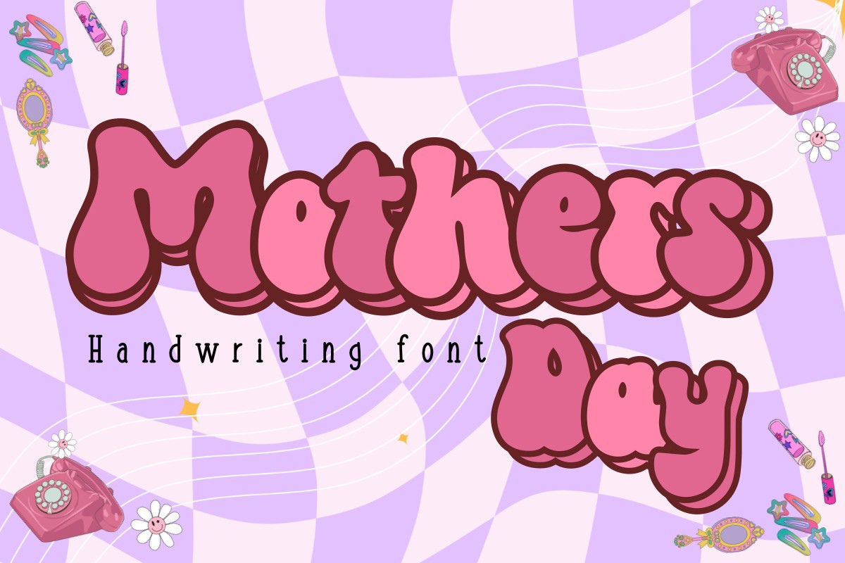 Font Mothers Day