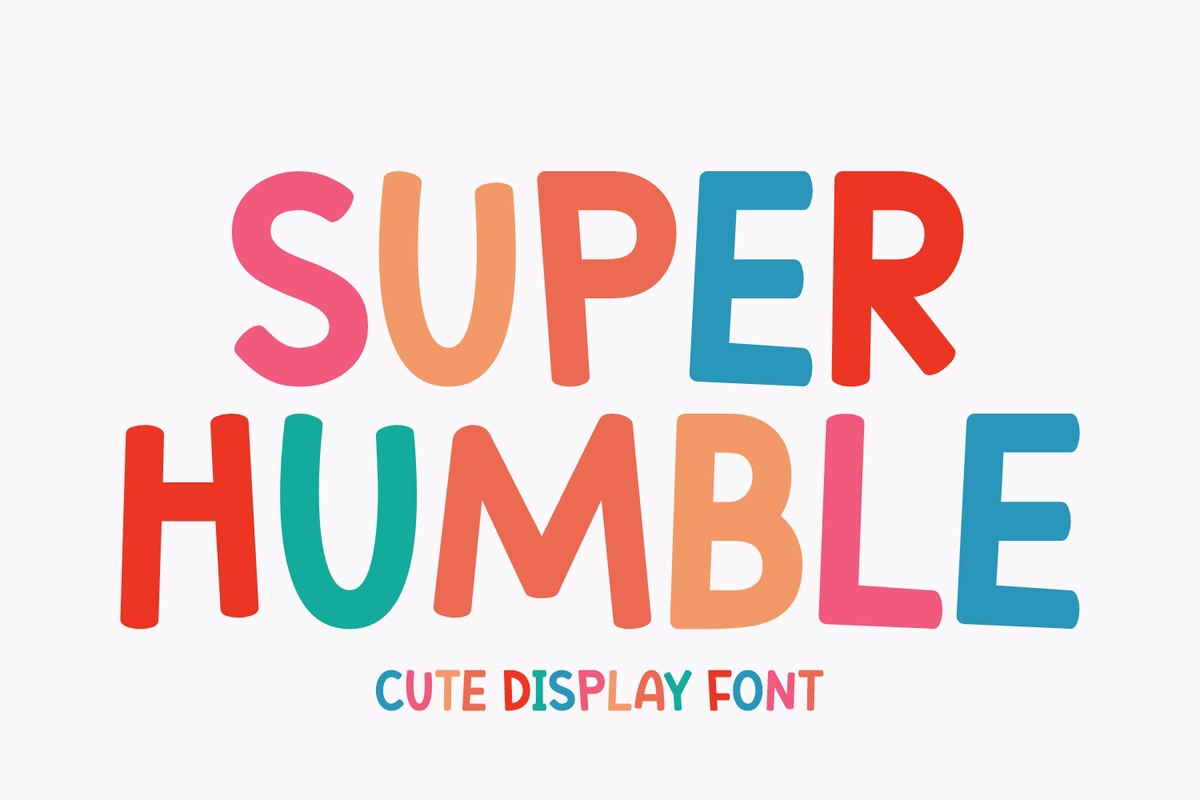 Font Super Humble