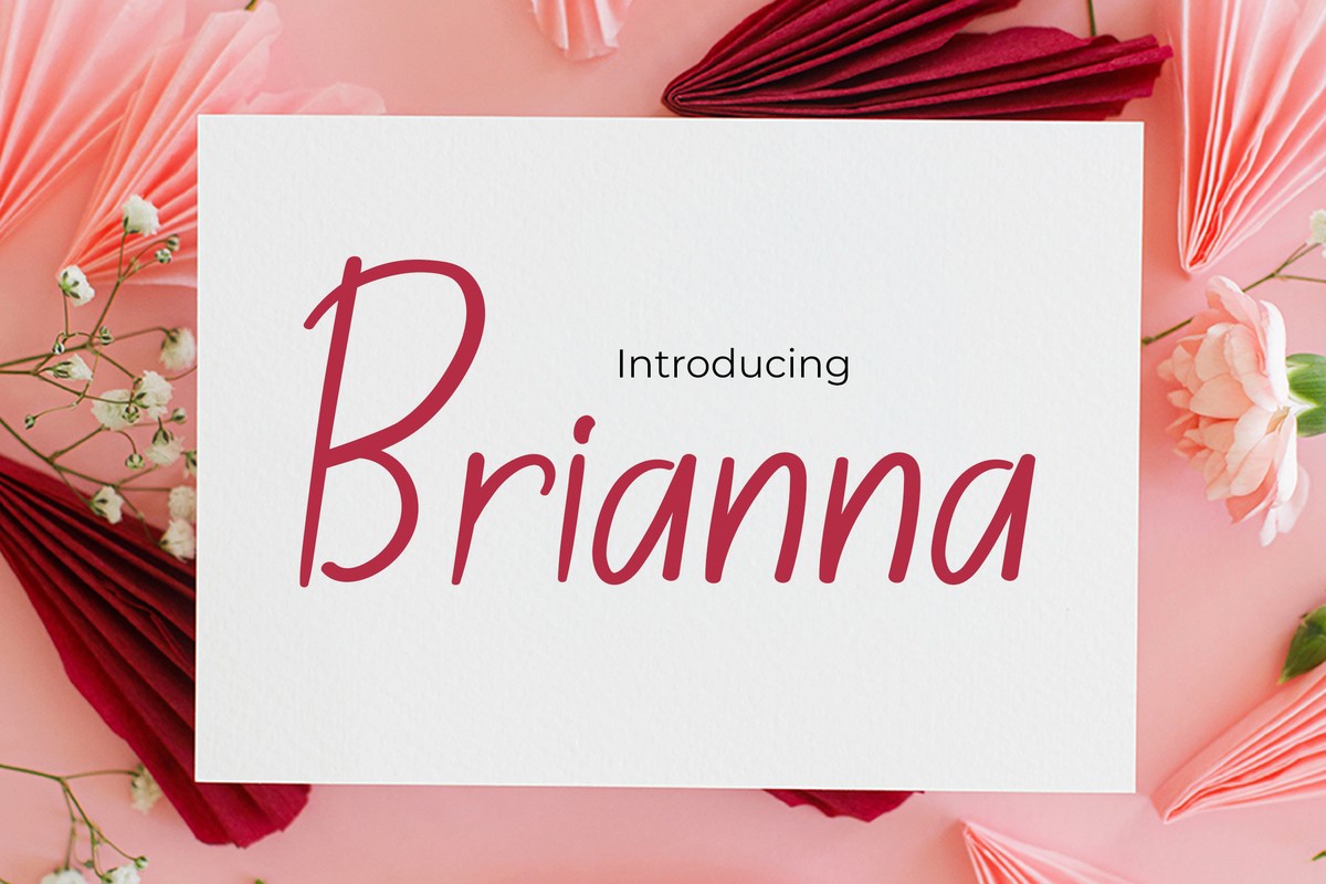 Font Brianna