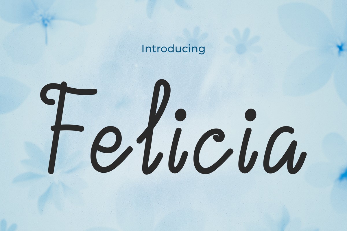 Font Felicia