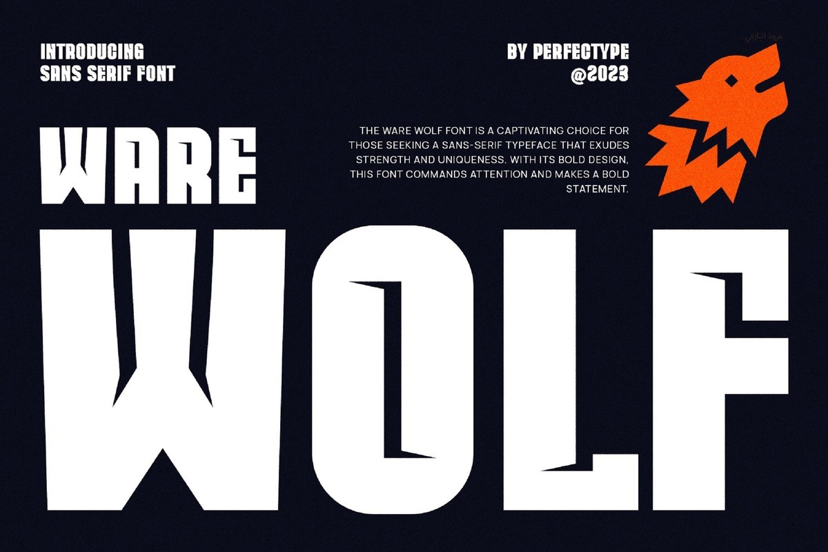 Font Ware Wolf