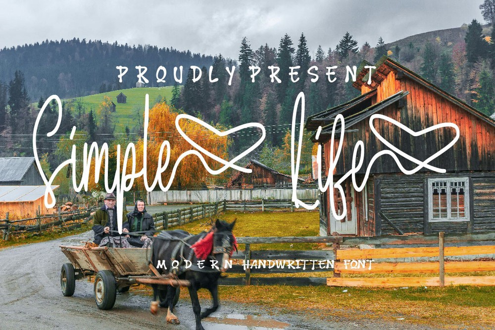 Font Simple Life