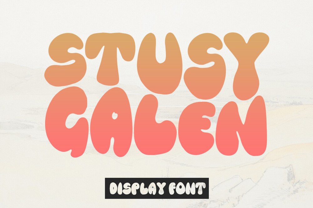 Font Stusy Galen