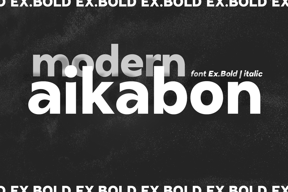 Font Aikabon