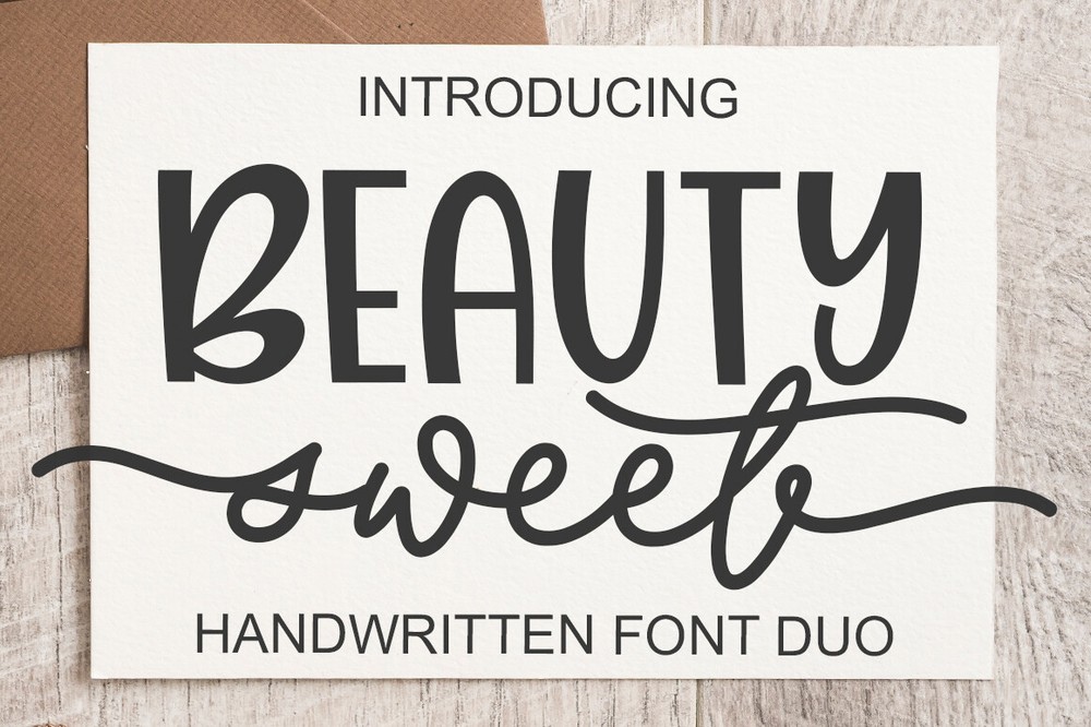 Font Beauty Sweet