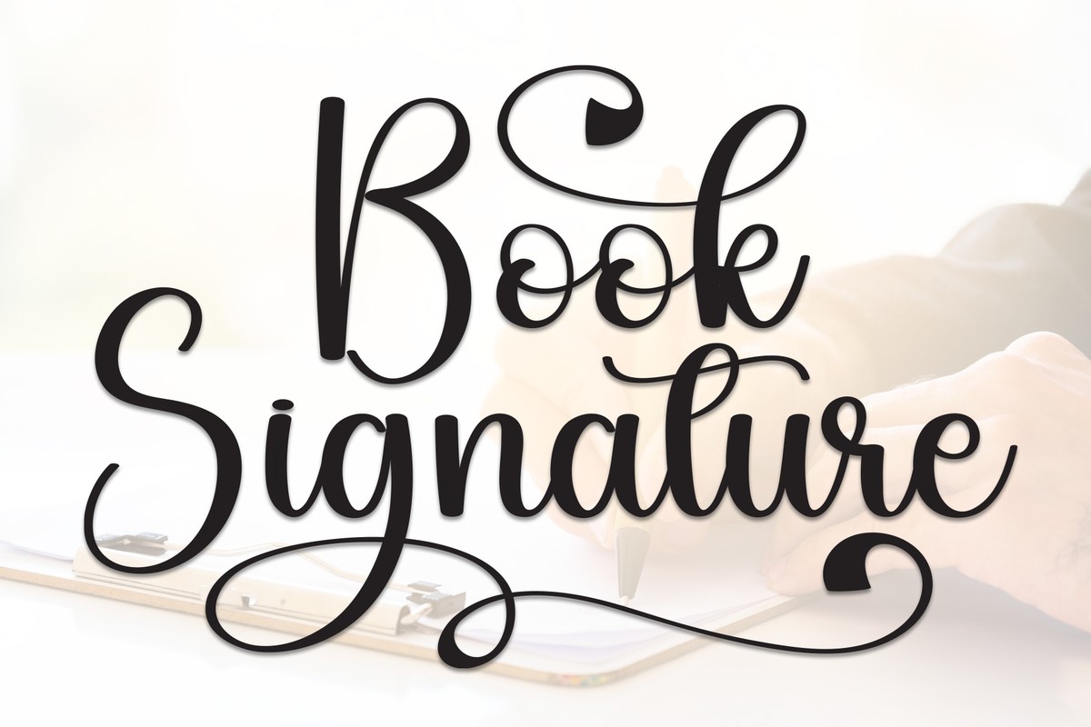 Font Book Signature