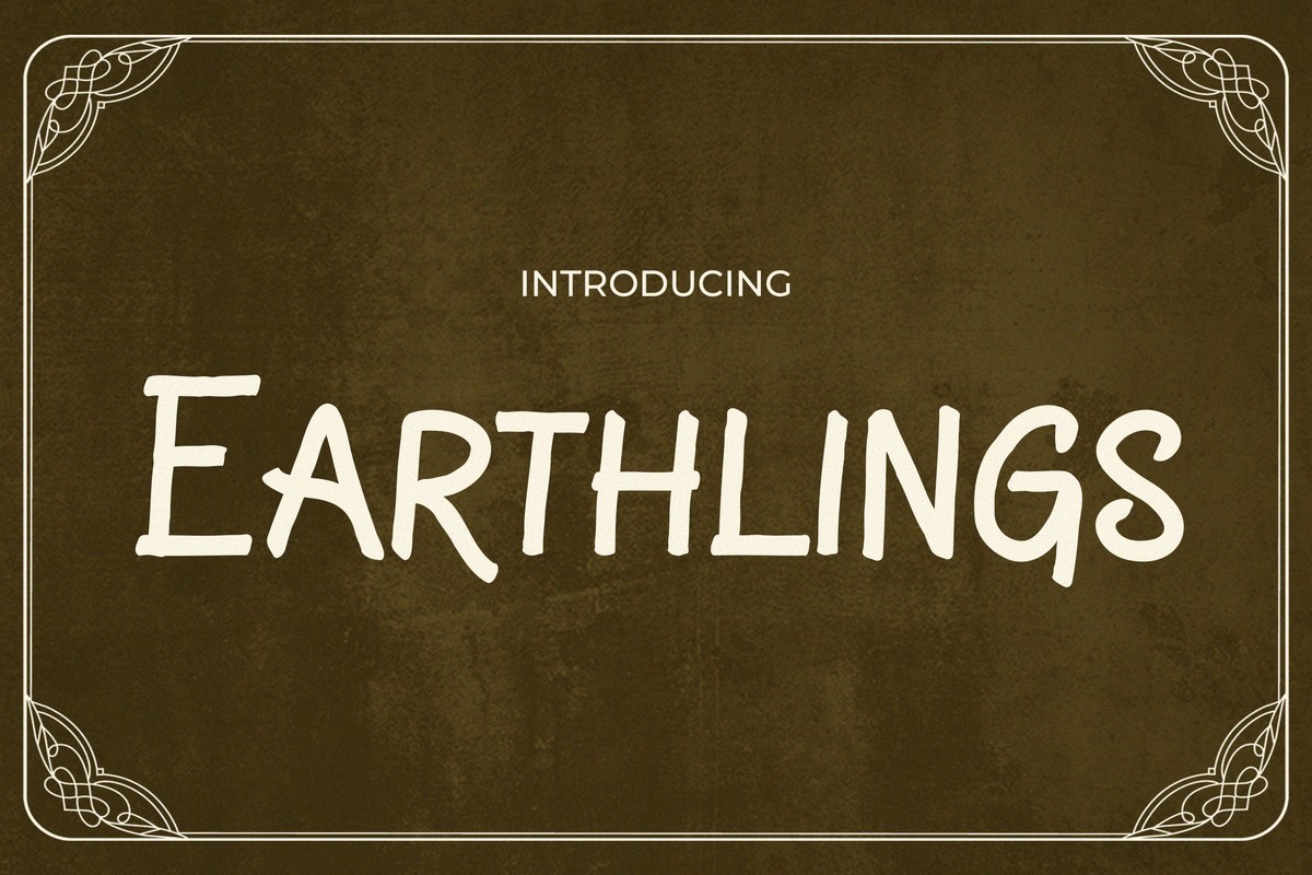 Font Earthlings