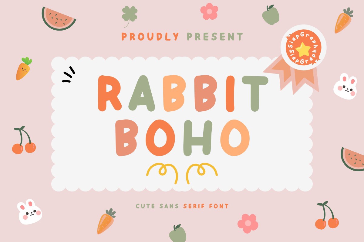 Font Rabbit Boho