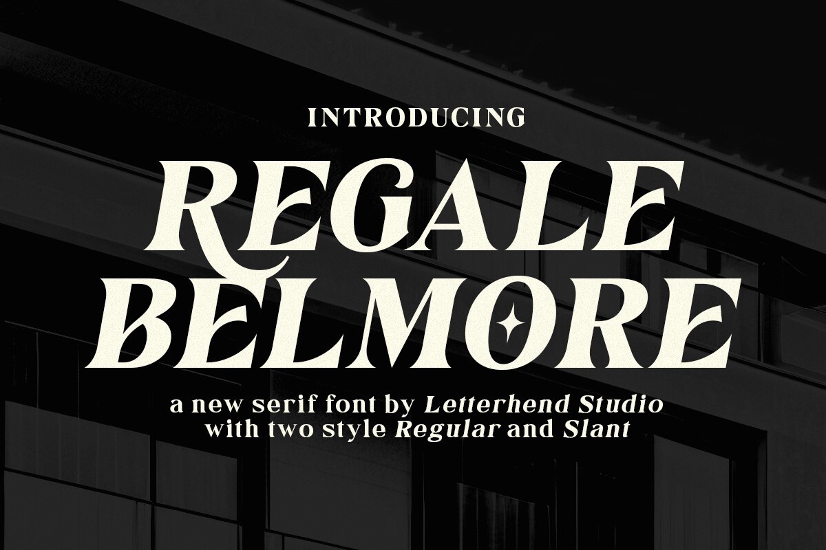 Font Regale Belmore