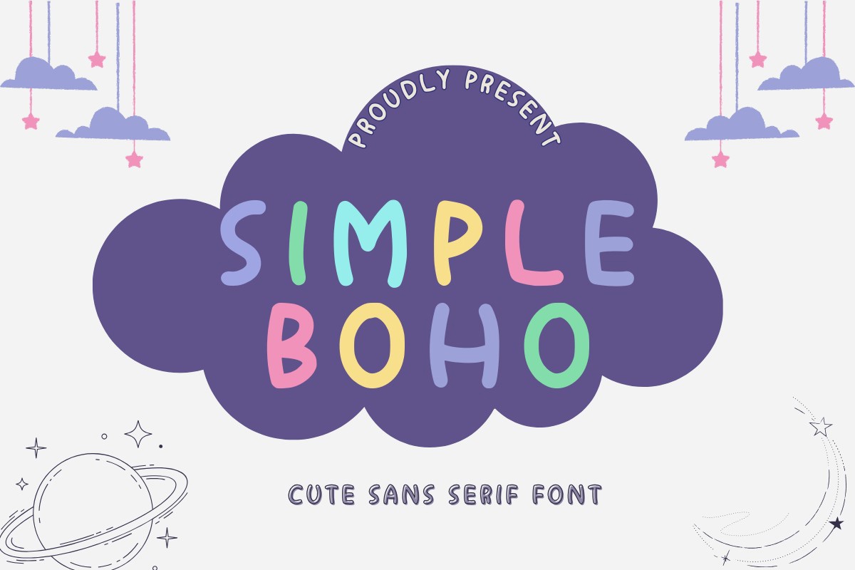 Font Simple Boho