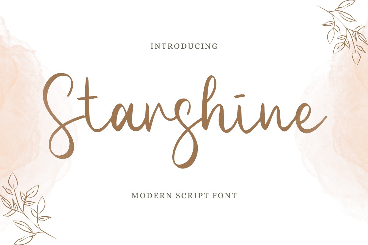 Font Starshine