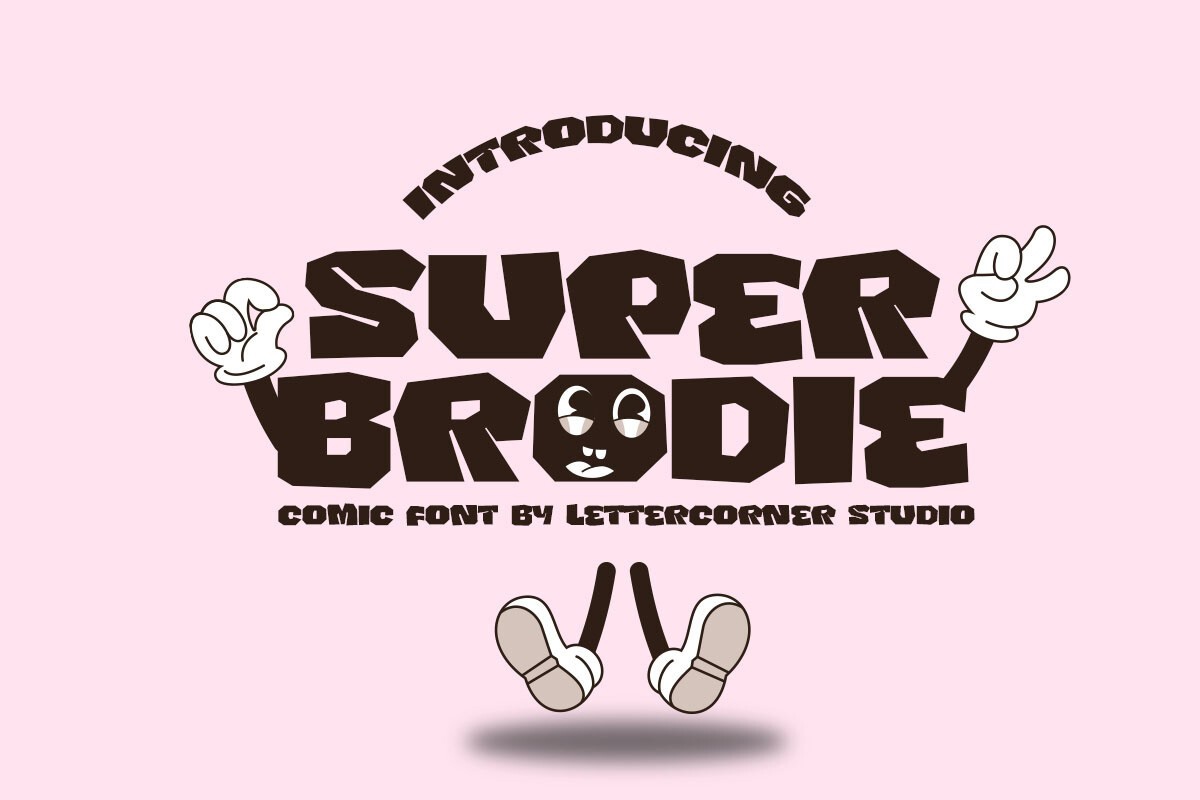 Font Super Brodie