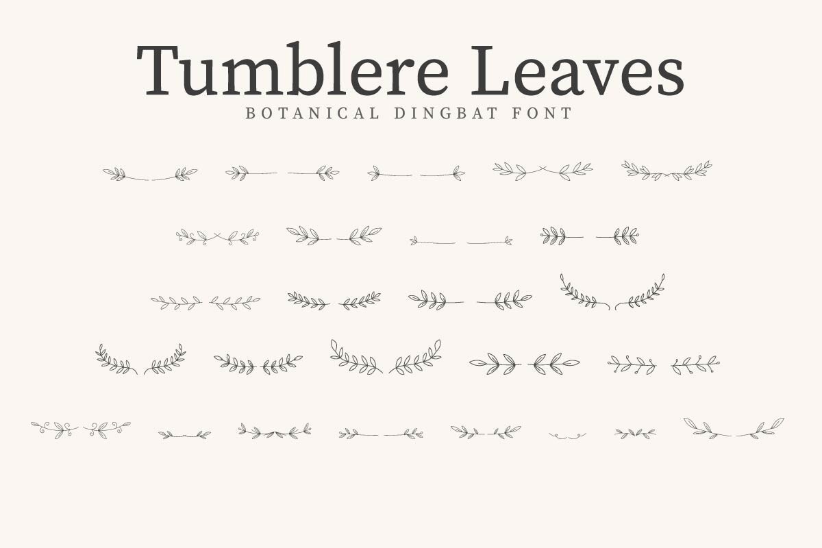 Tumblere Leaves