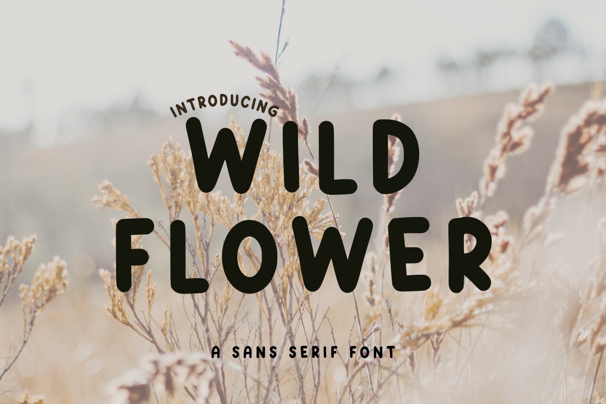 Font Wild Flowe