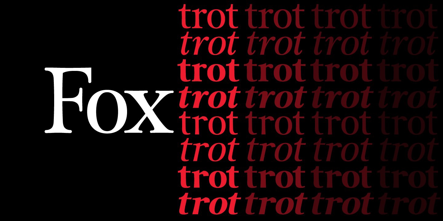 Font P22 Foxtrot Pro