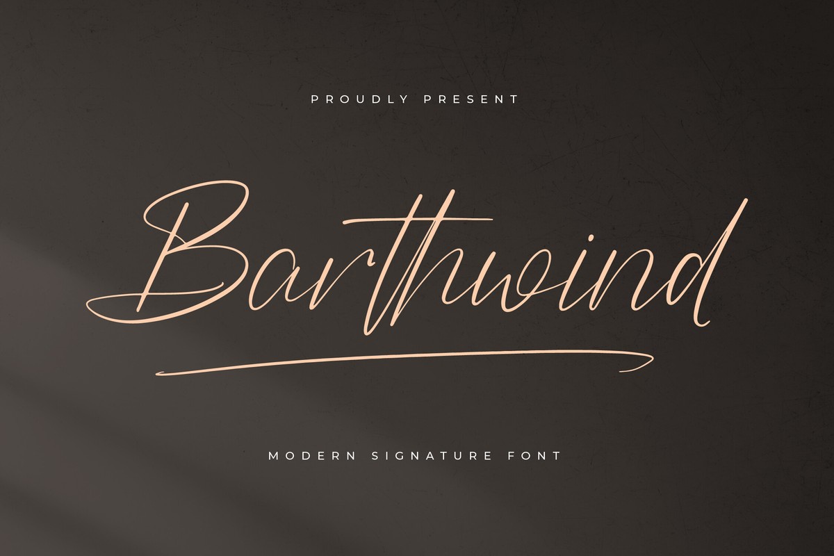 Font Barthwind