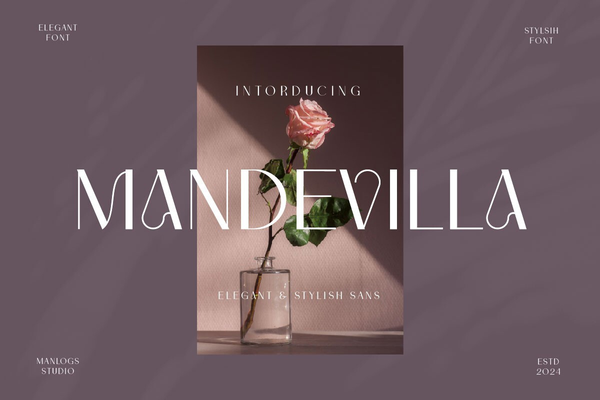 Font Mandevilla