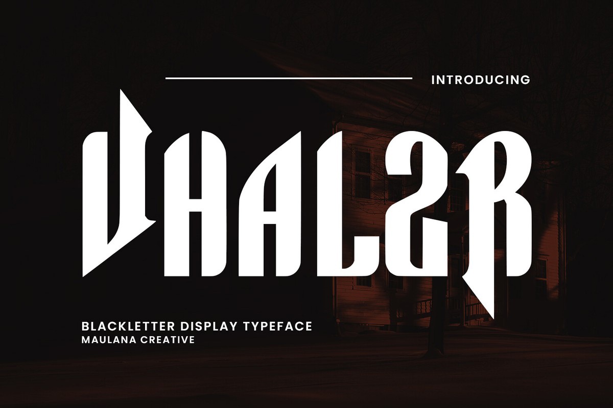 Font Vhalzr