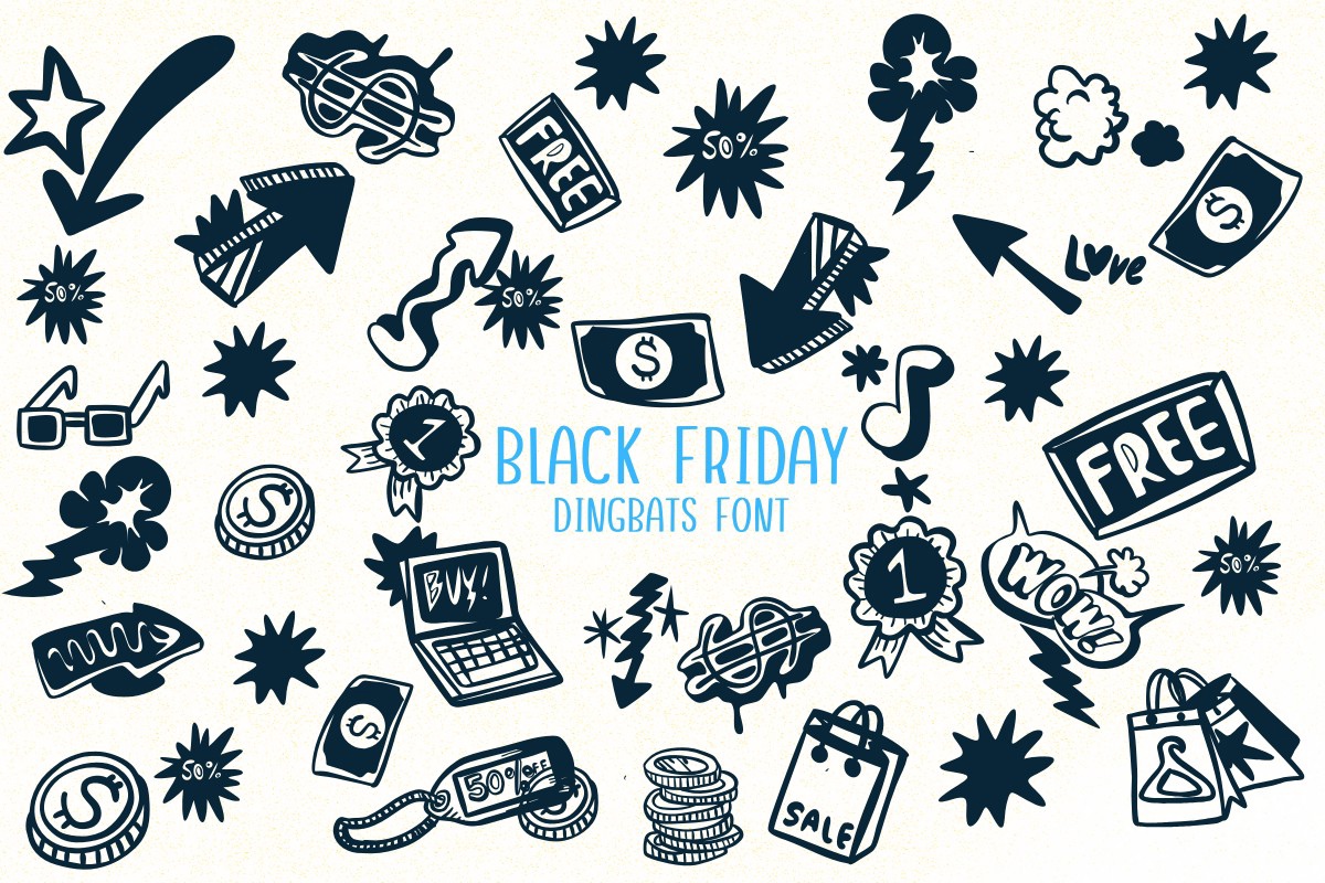 Font Black Friday