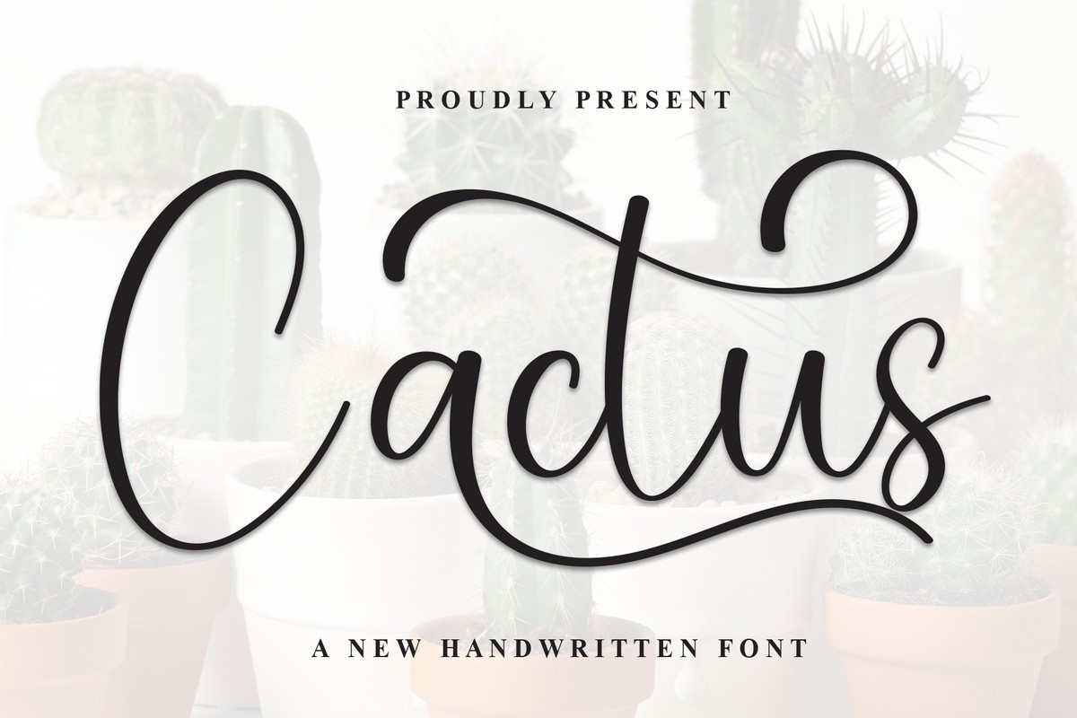 Font Cactus