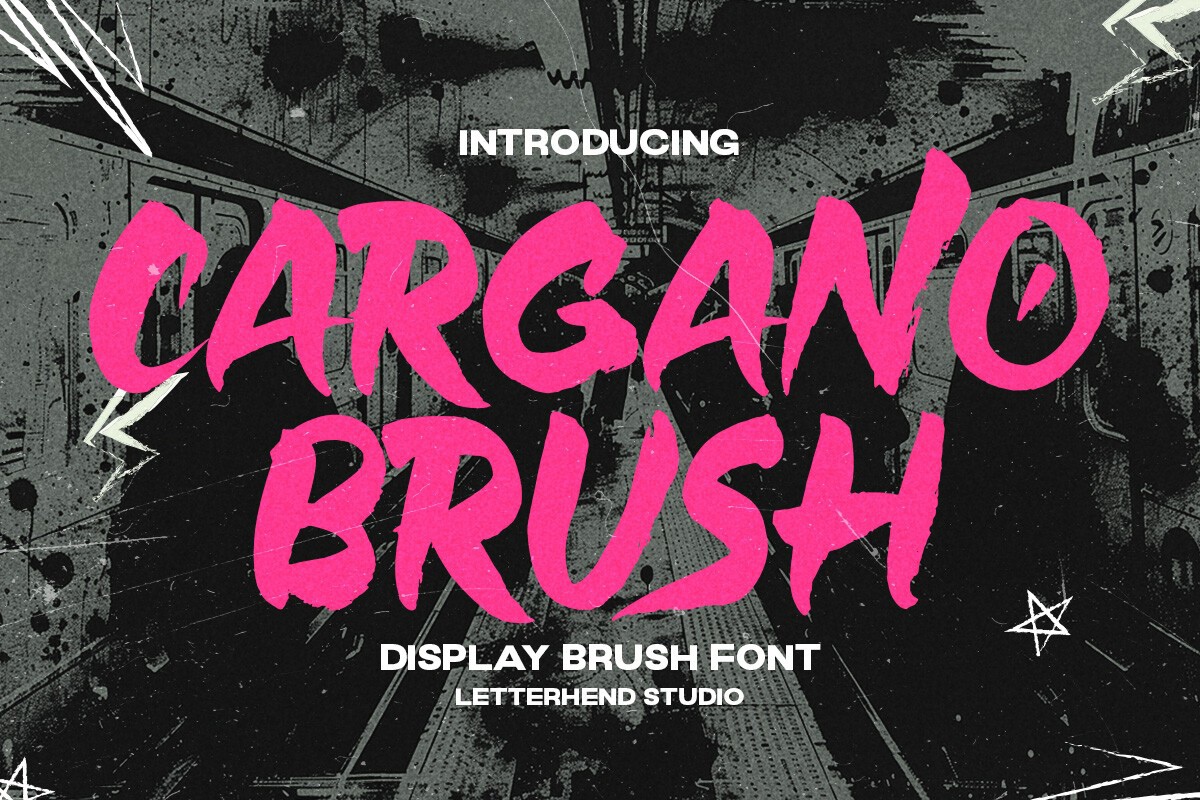 Font Cargano Brush