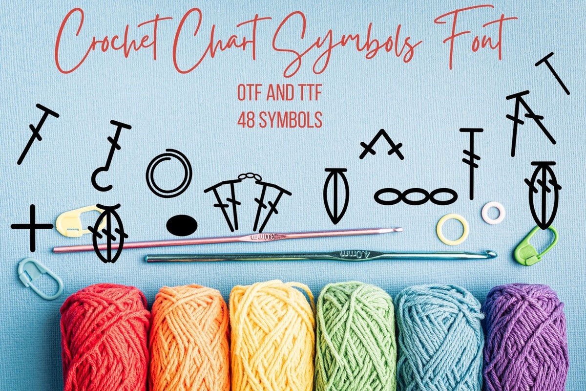 Crochet Chart Symbols