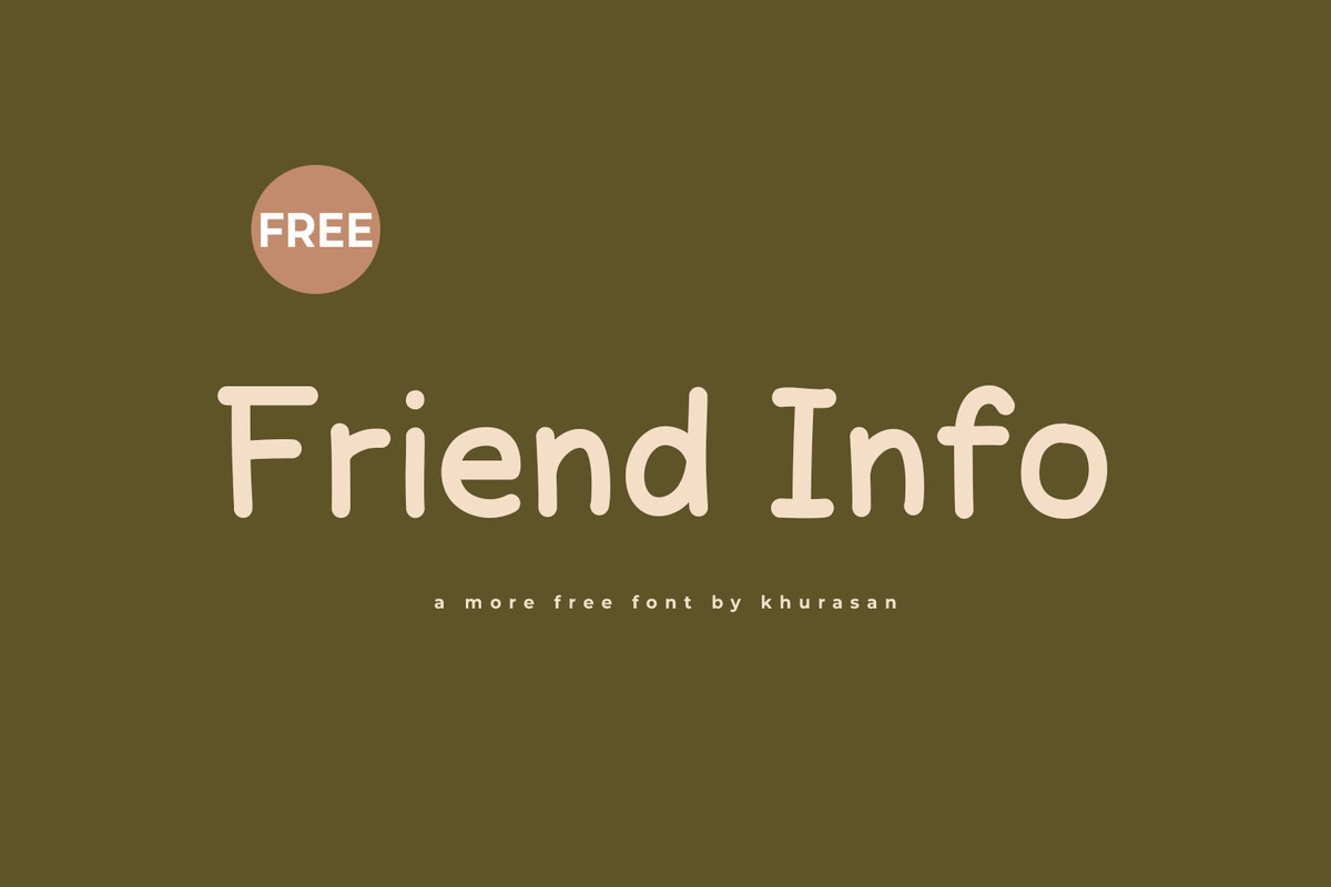 Font Friend Info