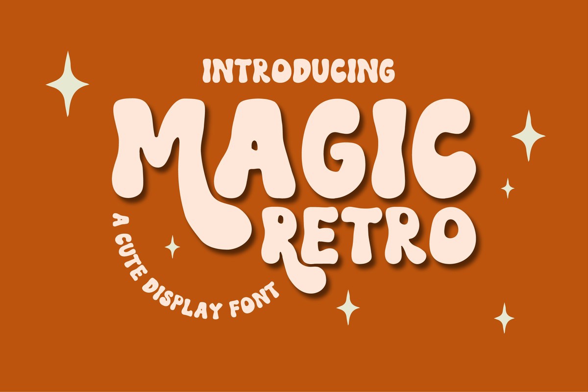 Font Magic Retro: descargar e instalar en el WEB sitio