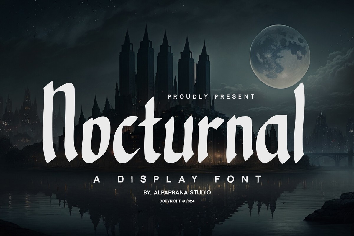 Font Nocturnal