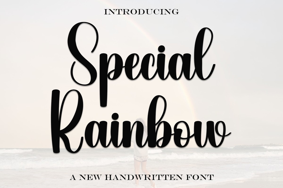 Font Special Rainbow