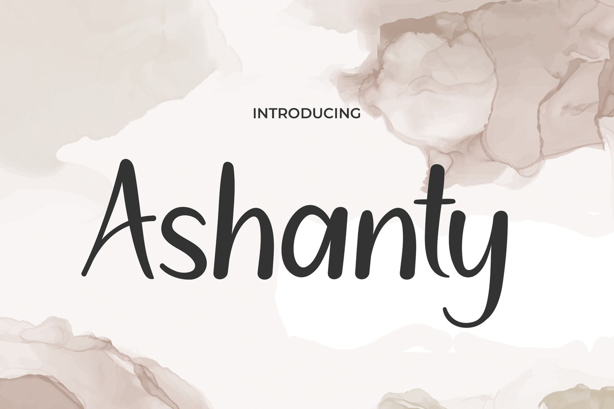 Font Ashanty