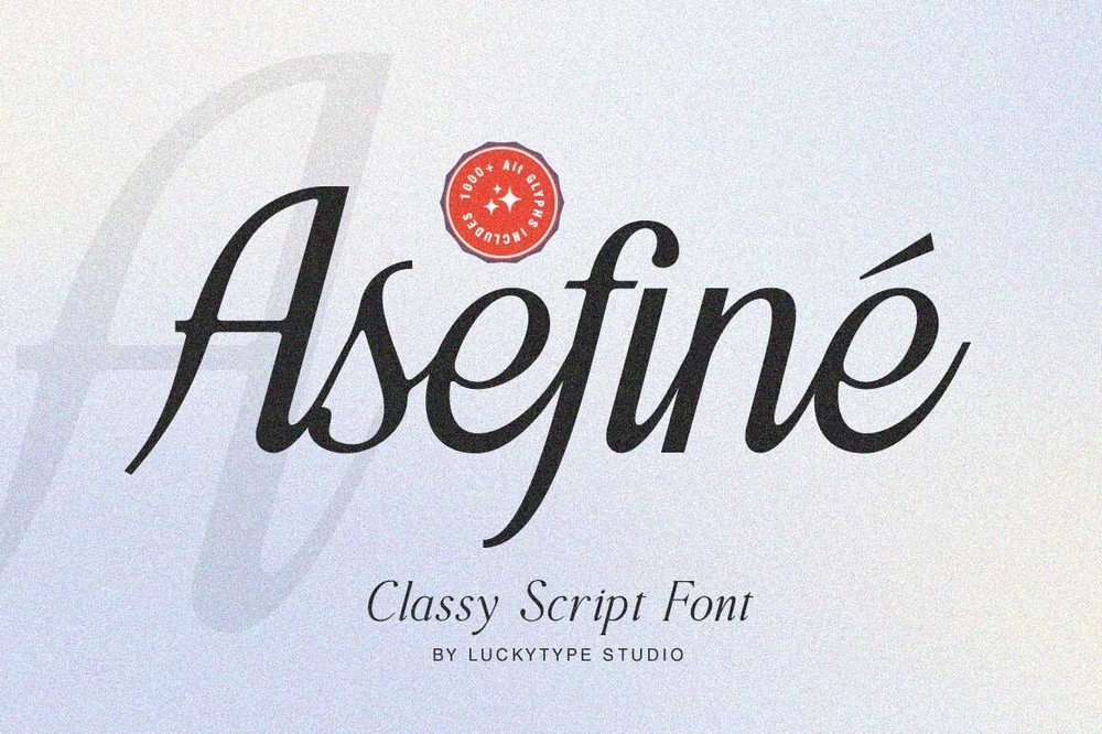 Font Asefine