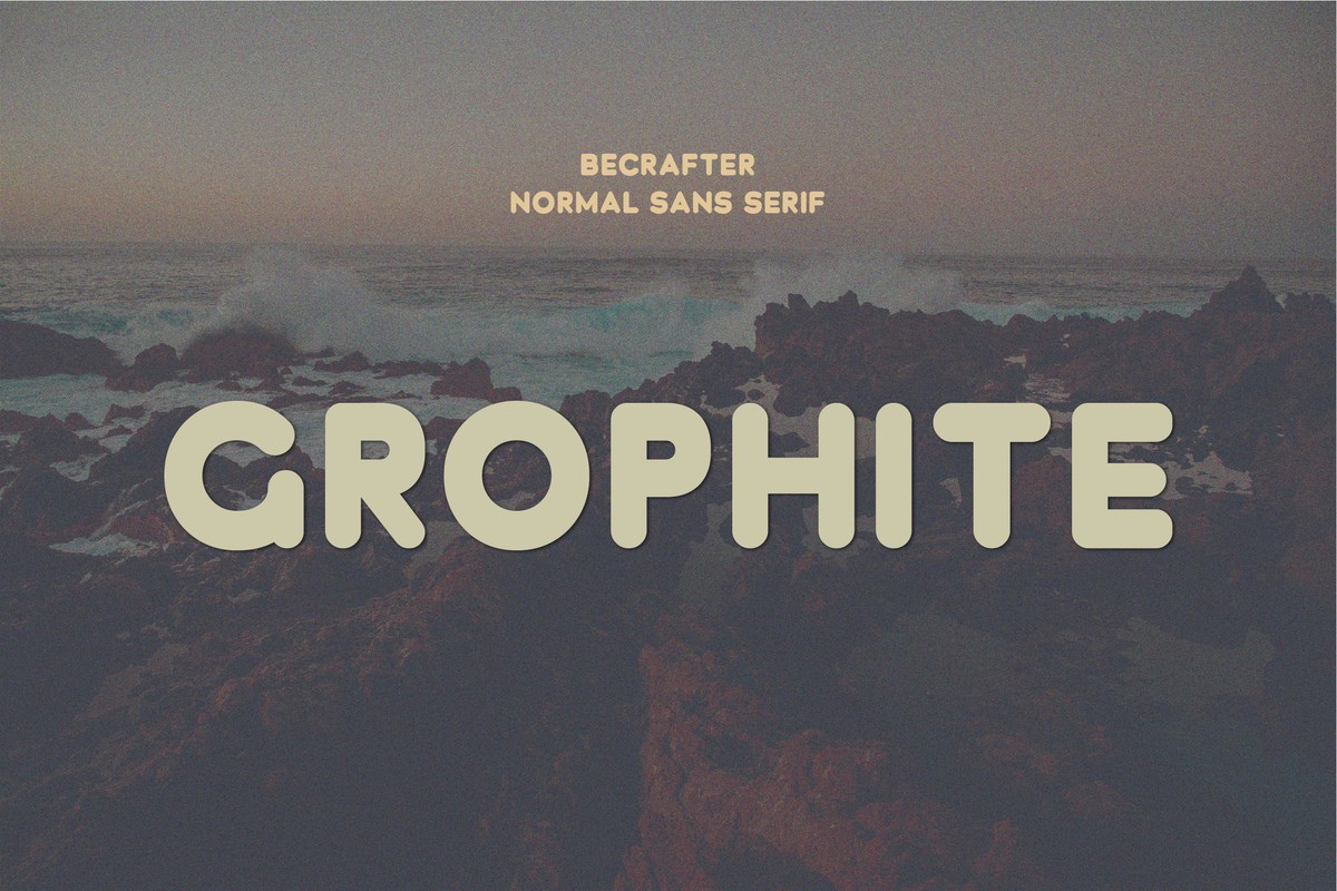 Font Grophite Rounded