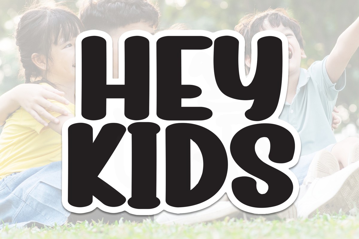 Font Hey Kids