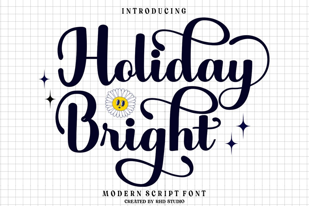 Font Holiday Bright