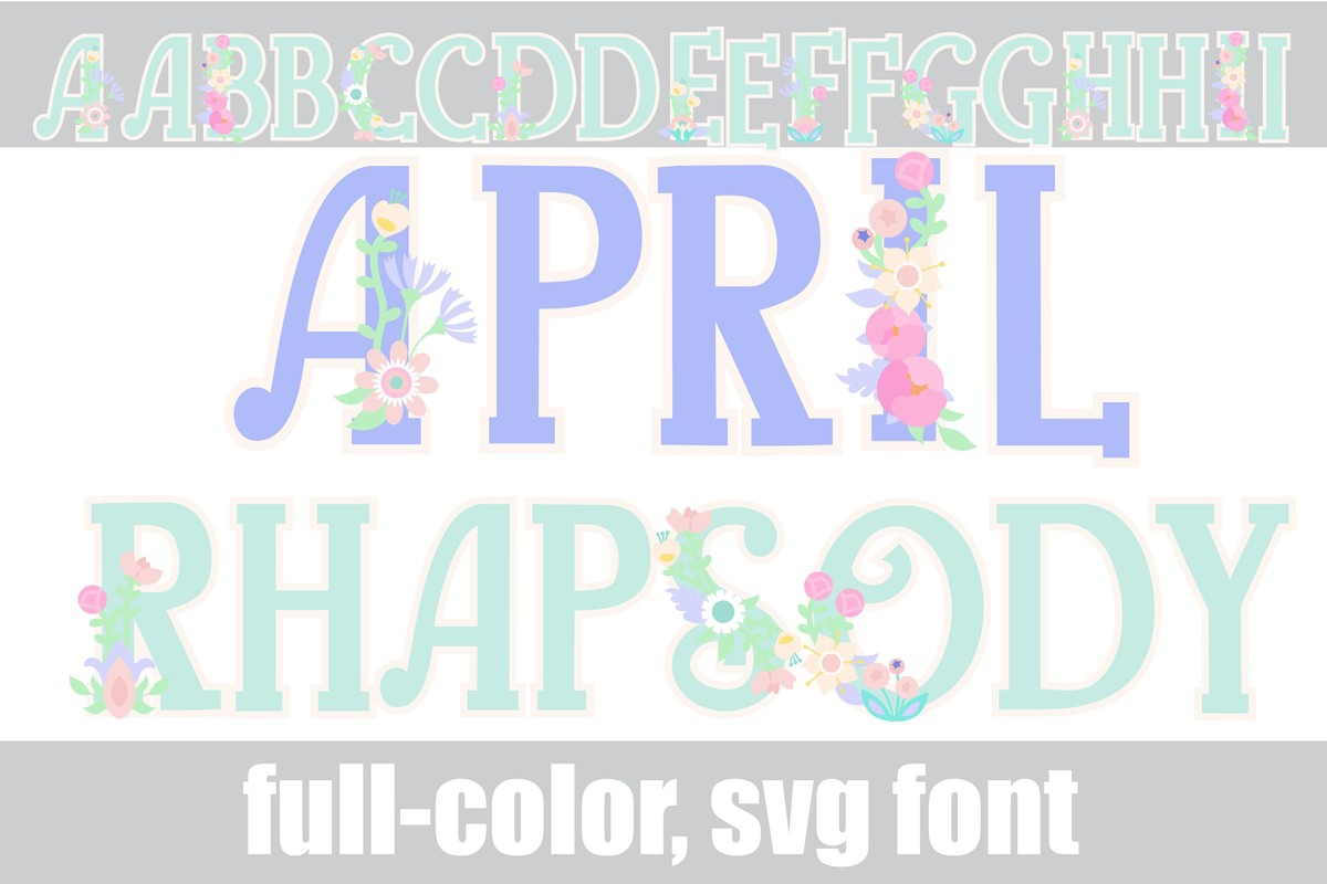 Font April Rhapsody CF